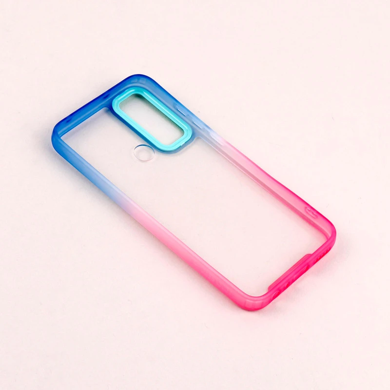قاب PC شفاف دو رنگ + بند آویز Xiaomi Redmi Note 8