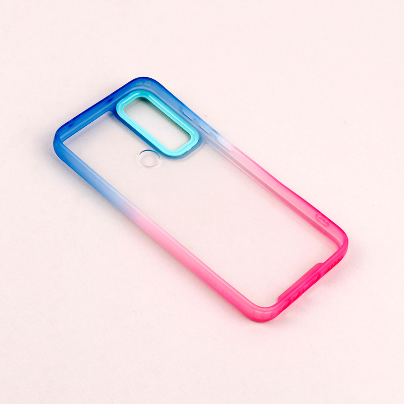 قاب PC شفاف دو رنگ + بند آویز Xiaomi Redmi Note 8