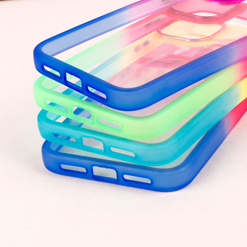 قاب PC شفاف متال ایرون دو رنگ iPhone 11