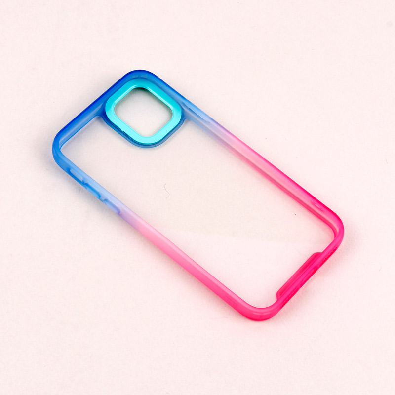 قاب PC شفاف دو رنگ + بند آویز iPhone 11