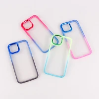 قاب PC شفاف متال ایرون دو رنگ iPhone 12