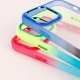 قاب PC شفاف متال ایرون دو رنگ iPhone 12 Pro Max