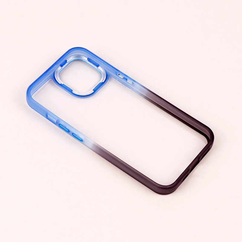 قاب PC شفاف متال ایرون دو رنگ iPhone 13