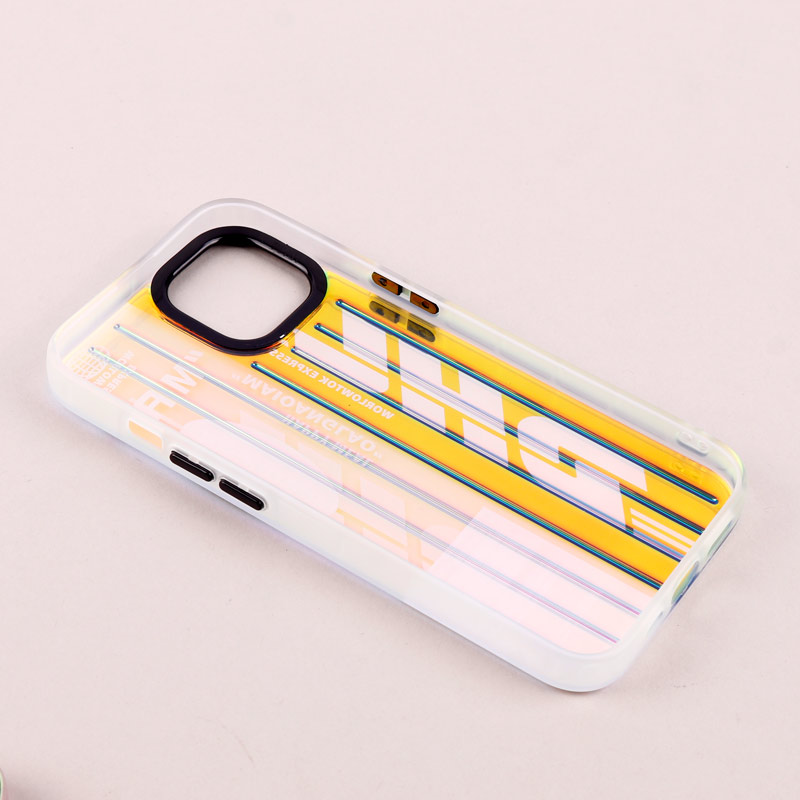 قاب طرحدار هولوگرامی iPhone 13