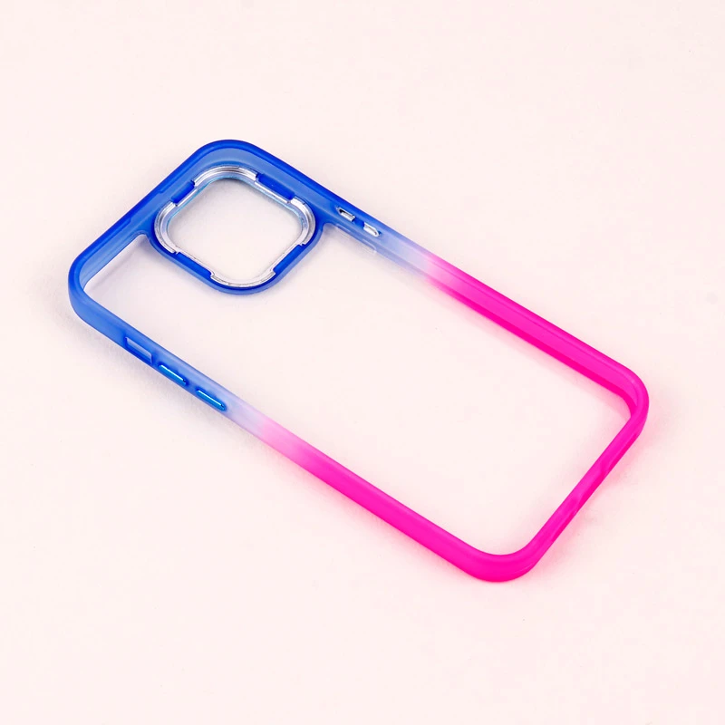 قاب PC شفاف متال ایرون دو رنگ iPhone 13 Pro Max