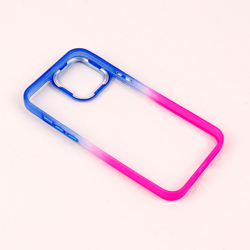 قاب PC شفاف متال ایرون دو رنگ iPhone 13 Pro Max