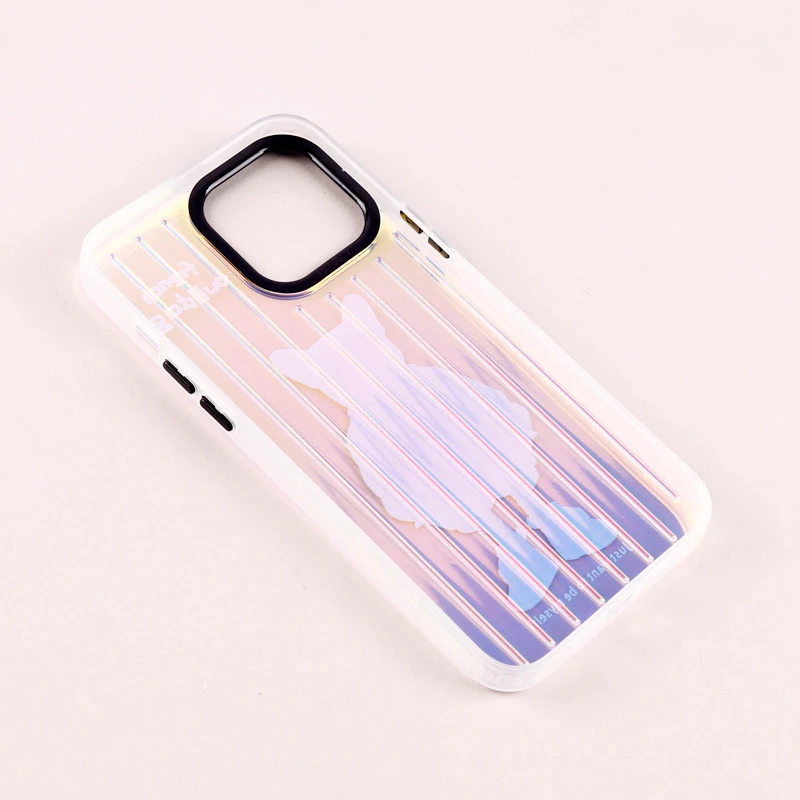 قاب طرحدار هولوگرامی iPhone 13 Pro Max