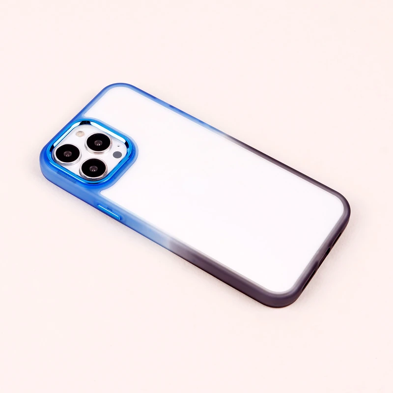 قاب PC شفاف متال ایرون دو رنگ iPhone 13 Pro Max