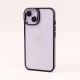 قاب PC متال ایرون New Skin دور رنگی پشت شفاف iPhone 14