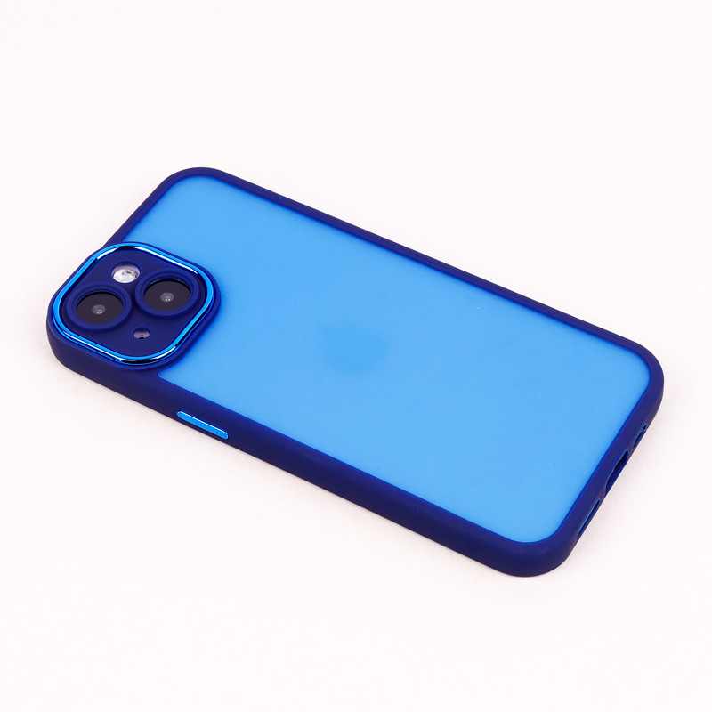 قاب PC متال ایرون مات محافظ لنزدار iPhone 14