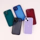 قاب PC آیفون iPhone 14 متال ایرون پشت مات محافظ لنزدار
