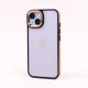 قاب PC متال ایرون New Skin دور رنگی پشت شفاف iPhone 14