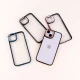 قاب PC متال ایرون New Skin دور رنگی پشت شفاف iPhone 14