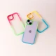 قاب PC شفاف متال ایرون دو رنگ iPhone 14