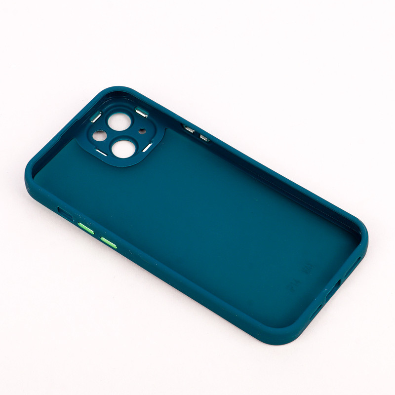 قاب PC متال ایرون مات محافظ لنزدار iPhone 14 Plus