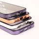 قاب PC متال ایرون New Skin دور رنگی پشت شفاف iPhone 14 Pro
