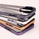 قاب PC متال ایرون New Skin دور رنگی پشت شفاف iPhone 14 Pro Max