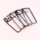 قاب PC متال ایرون New Skin دور رنگی پشت شفاف iPhone 14 Pro Max