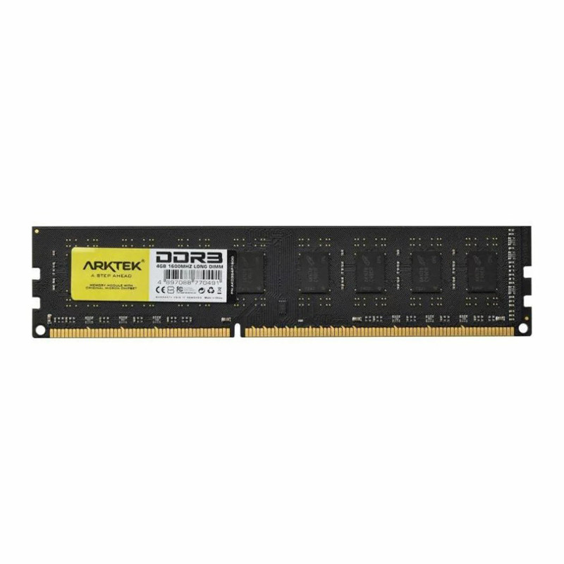 رم کامپیوتر Arktek DDR3 4GB 1600MHz CL9 Single