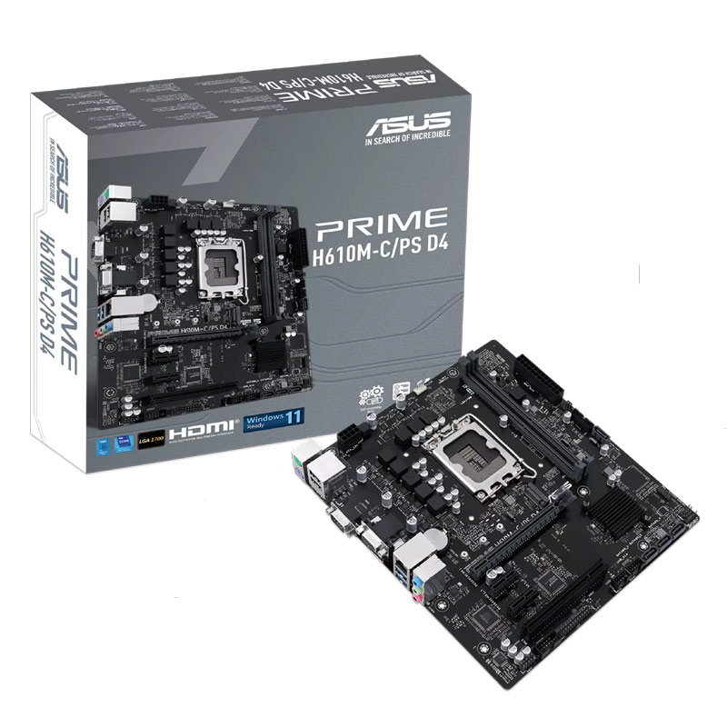مادربرد ایسوس Prime H610M-C/PS D4 DDR4