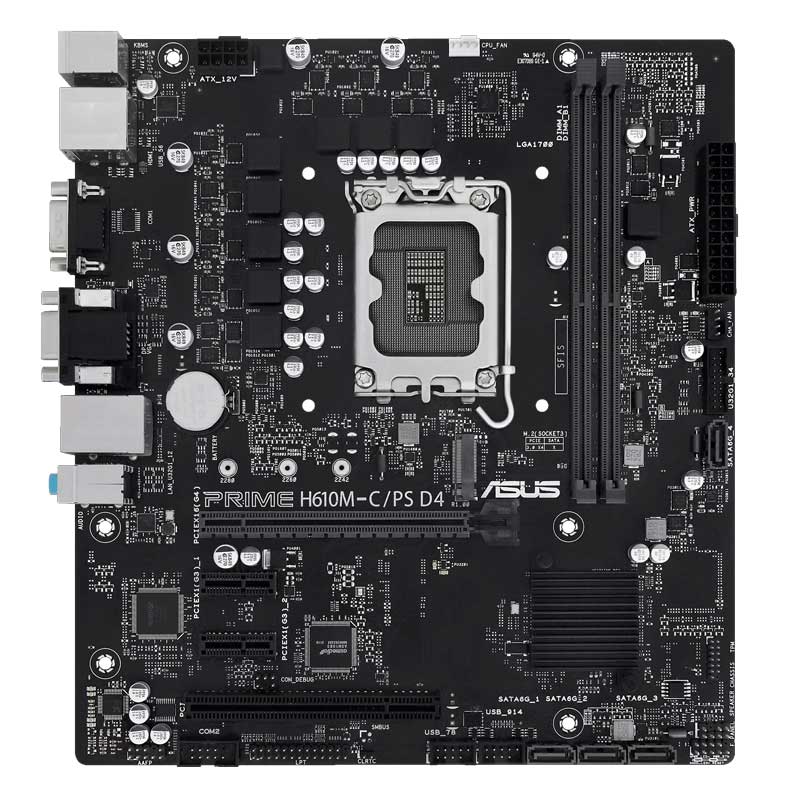 مادربرد ایسوس Prime H610M-C/PS D4 DDR4