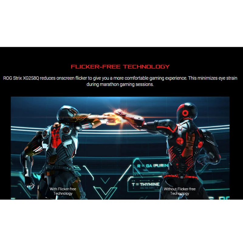 مانیتور گیمینگ ایسوس ROG Strix XG258Q سایز 24.5 اینچ