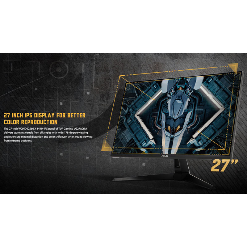 مانیتور گیمینگ ایسوس TUF Gaming VG27AQ1A سایز 27 اینچ