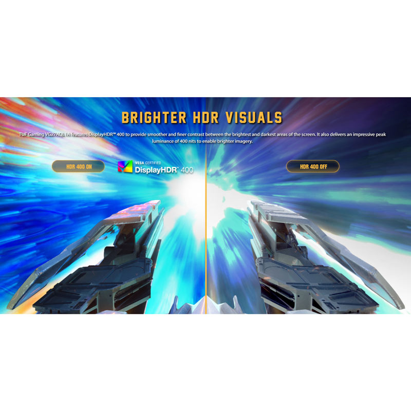 مانیتور گیمینگ ایسوس TUF Gaming VG27AQL1A سایز 27 اینچ