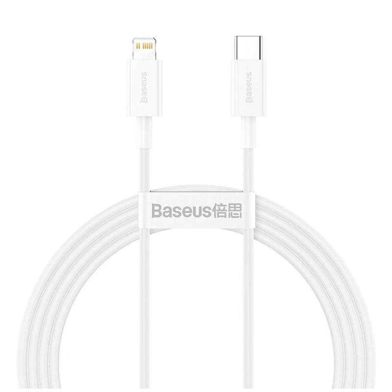 کابل تبدیل فست شارژ Baseus CATLYS-B02 Type-C to Lightning PD 20W 1.5m