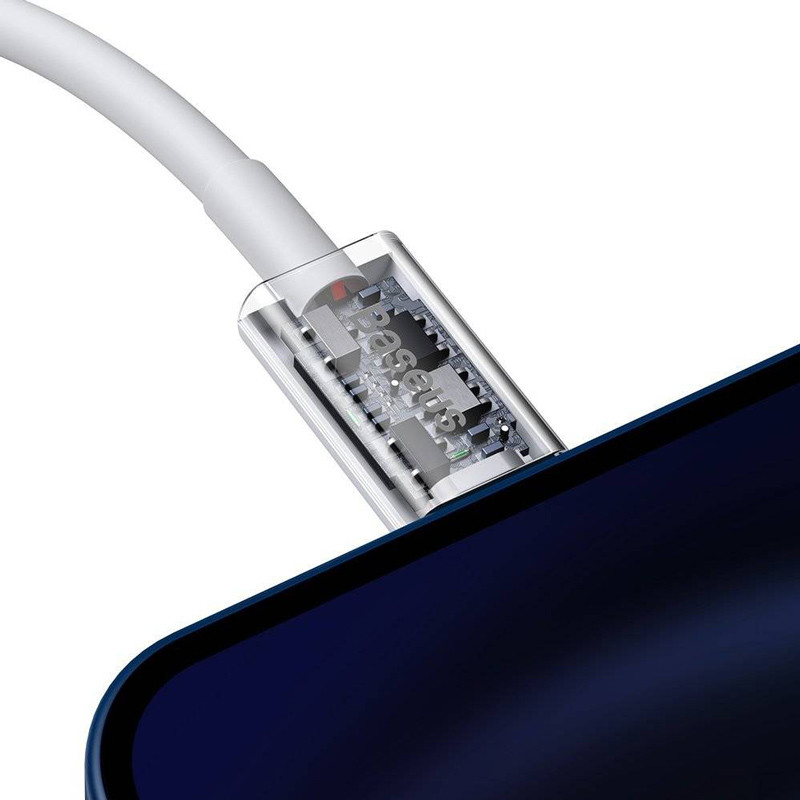 کابل تبدیل فست شارژ Baseus CATLYS-B02 Type-C to Lightning PD 20W 1.5m