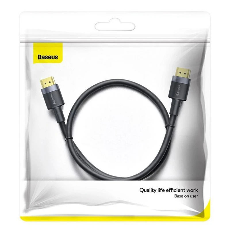 کابل HDMI 4K باسئوس Cafule Series CADKLF-E01 طول 1 متر