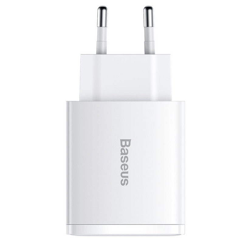 کلگی فست شارژ Baseus Compact CCXJ-E0 3Port 3A QC3.0 PD 30W
