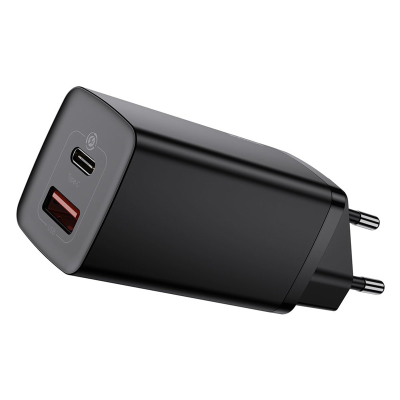 کلگی فست شارژ Baseus Gan2 Lite CCGAN2L-B0 2Port 5A QC3.0 PD 65W