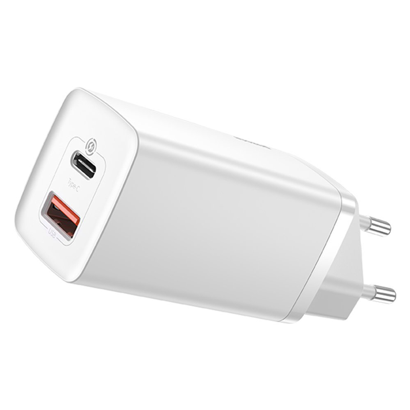 کلگی فست شارژ Baseus Gan2 Lite CCGAN2L-B0 2Port 5A QC3.0 PD 65W