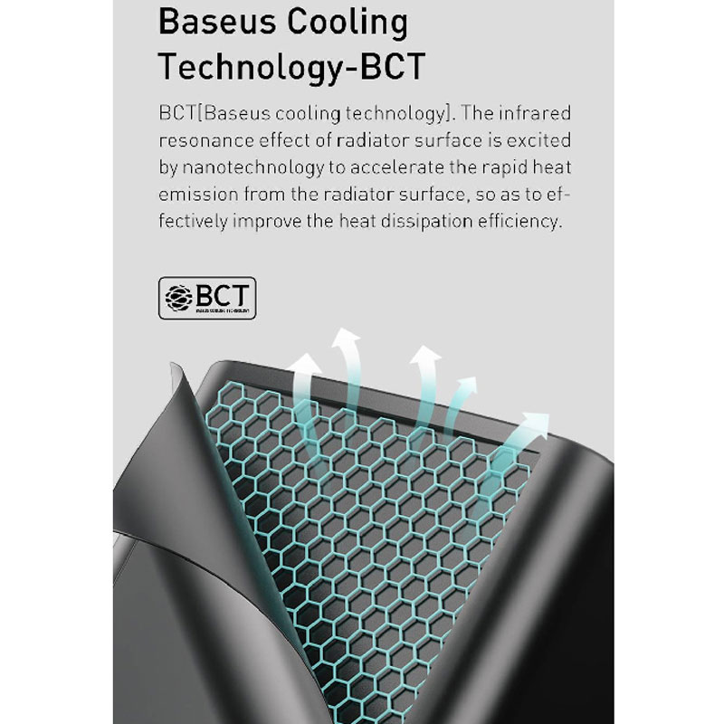 کلگی فست شارژ Baseus Gan2 Lite CCGAN2L-B0 2Port 5A QC3.0 PD 65W