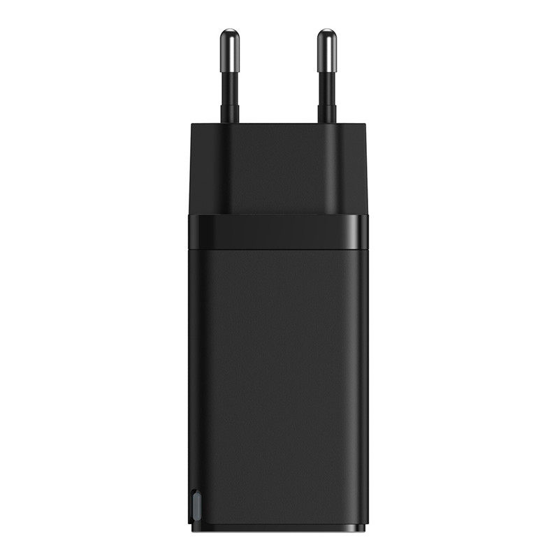 کلگی فست شارژ Baseus Gan2 Pro CCGAN2P-B0 3Port 3A QC4.0 PD3.0 65W + کابل تبدیل تایپ سی