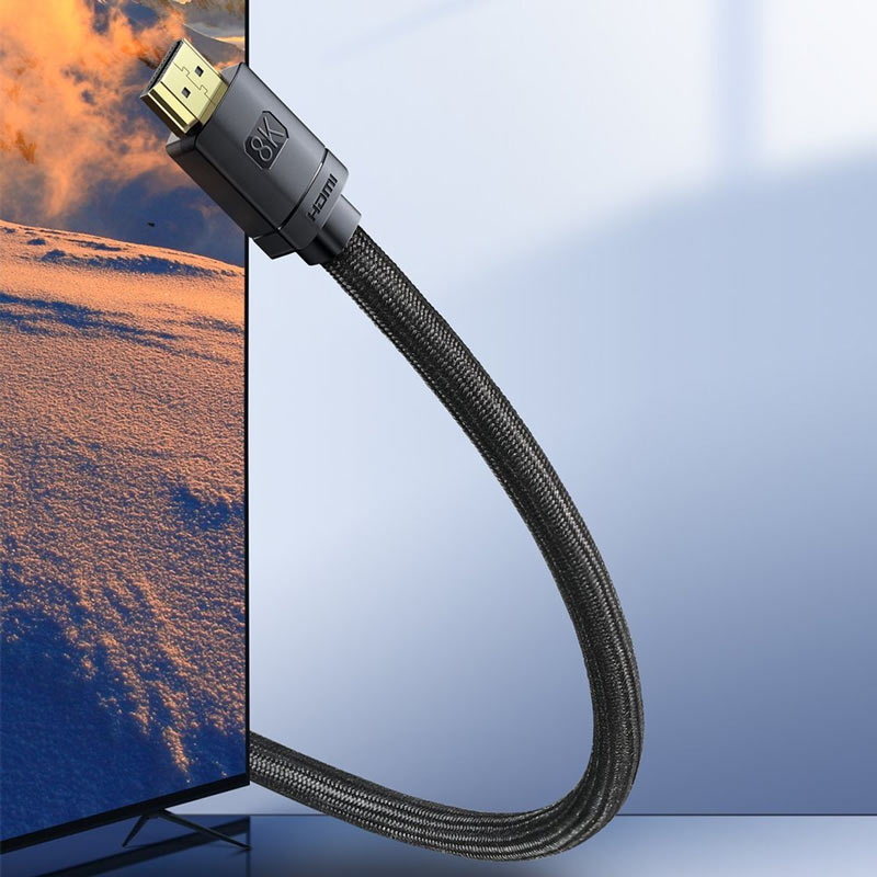 کابل Baseus High Definition Series CAKGQ-K01 HDMI V2.1 8K 2m