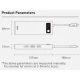 هاب 9 پورت Type-C باسئوس Metal Gleam Series CAHUB-CU0G