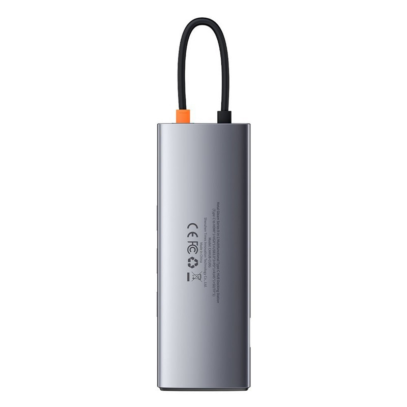 هاب 9 پورت Type-C باسئوس Metal Gleam Series CAHUB-CU0G