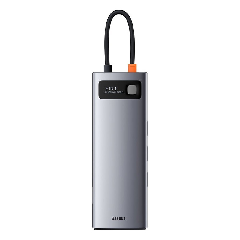 هاب 9 پورت Type-C باسئوس Metal Gleam Series CAHUB-CU0G