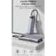 هاب 8 پورت Type-C باسئوس Metal Gleam Series CAHUB-CV0G