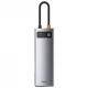 هاب 8 پورت Type-C باسئوس Metal Gleam Series CAHUB-CV0G
