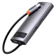 هاب 6 پورت Type-C باسئوس Metal Gleam Series CAHUB-CW0G