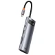 هاب 7 پورت Type-C باسئوس Metal Gleam Series WKWG020113