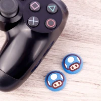 روکش آنالوگ دسته بازی Play Station/XBOX طرح قارچ آبی
