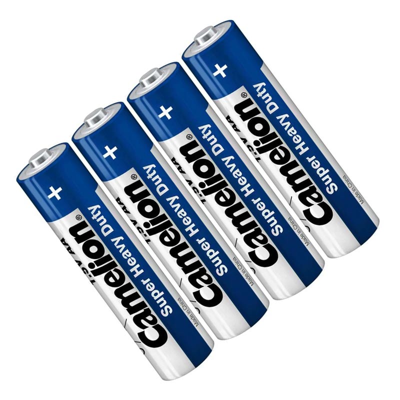 باتری چهارتایی قلمی Camelion Super Heavy Duty 1.5V AA شرینک