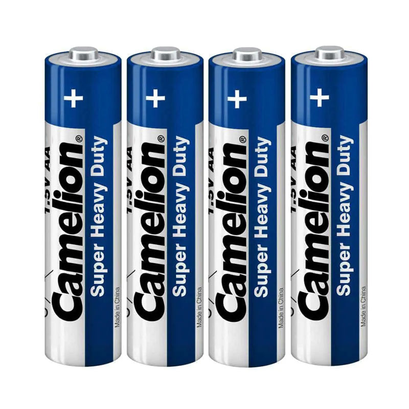باتری چهارتایی قلمی Camelion Super Heavy Duty 1.5V AA شرینک
