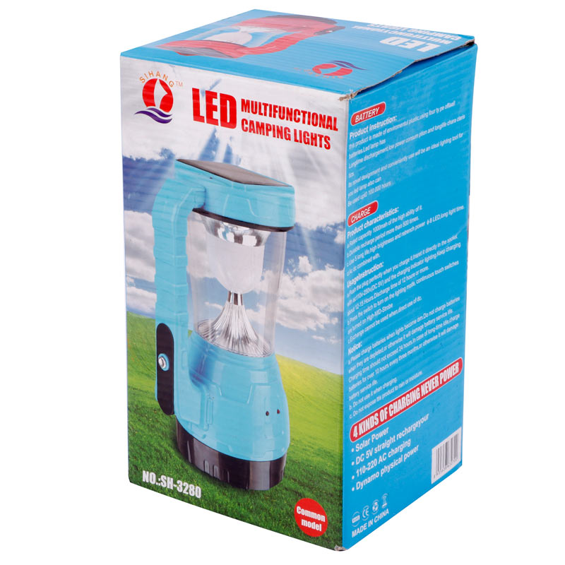 چراغ قوه شارژی ۲ حالته خورشیدی SIHANG SH-3280