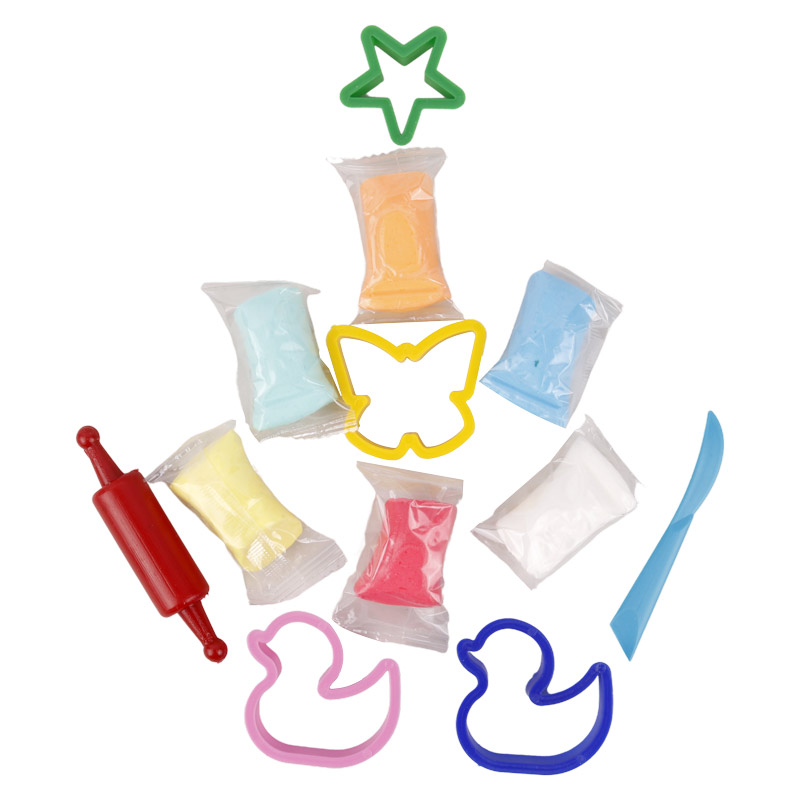 خمیر بازی 6 رنگ سنگین کنکو طرح کیف
