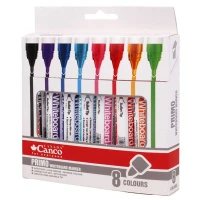 ماژیک وایت برد کنکو نوک گرد رنگی Canco Primo بسته 8 عددی
